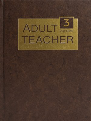cover image of Adult Teacher Volume 3